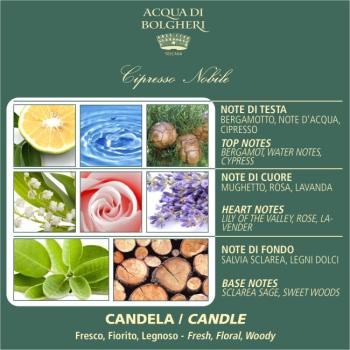 Preview: Acqua di Bolgheri - Cipresso Nobile Duftkerze 200 g